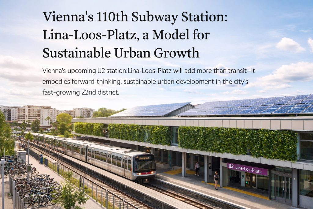 Vienna's 110th Subway station, image by ChatGPT